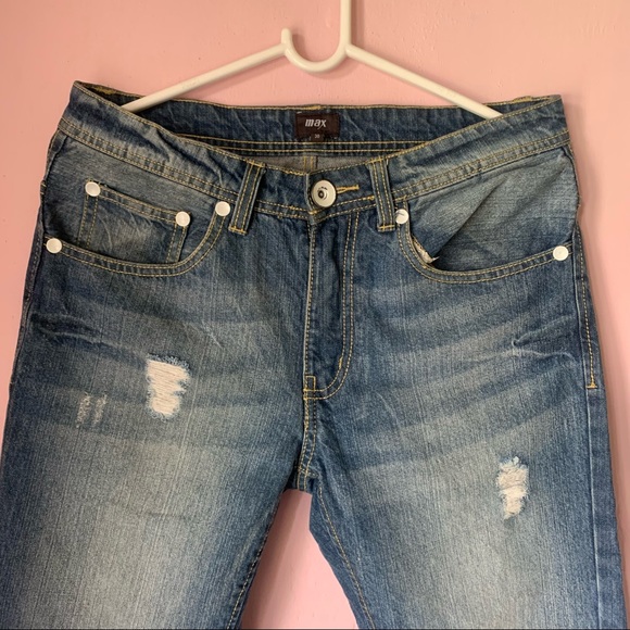 MAX ripped jeans for men 🚫NO NEGOTIATION 🚫 - Picture 3 of 10